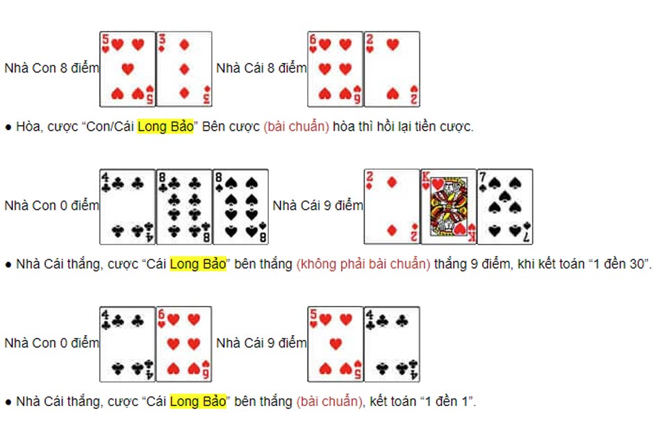 Long Bảo trong game bài