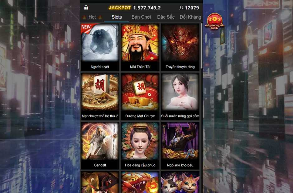 Slot game Kubet rất đa dạng