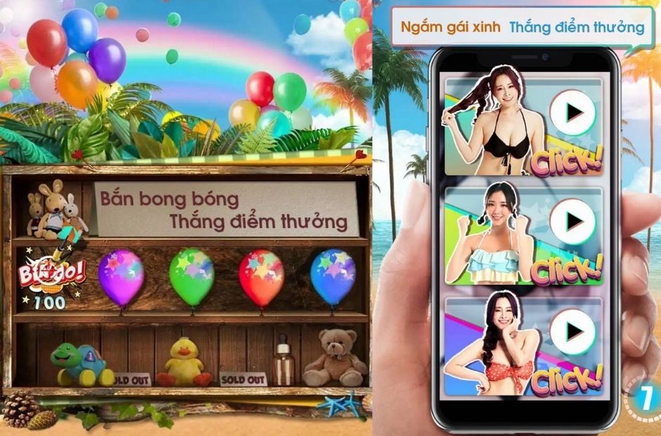 Bonus game cực kỳ hấp dẫn tại Summer Bikini