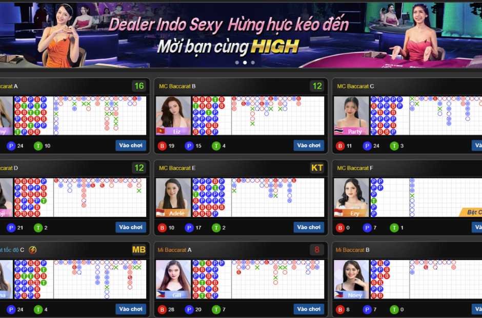 Ku casino đa dạng bàn chơi cho anh em lựa chọn